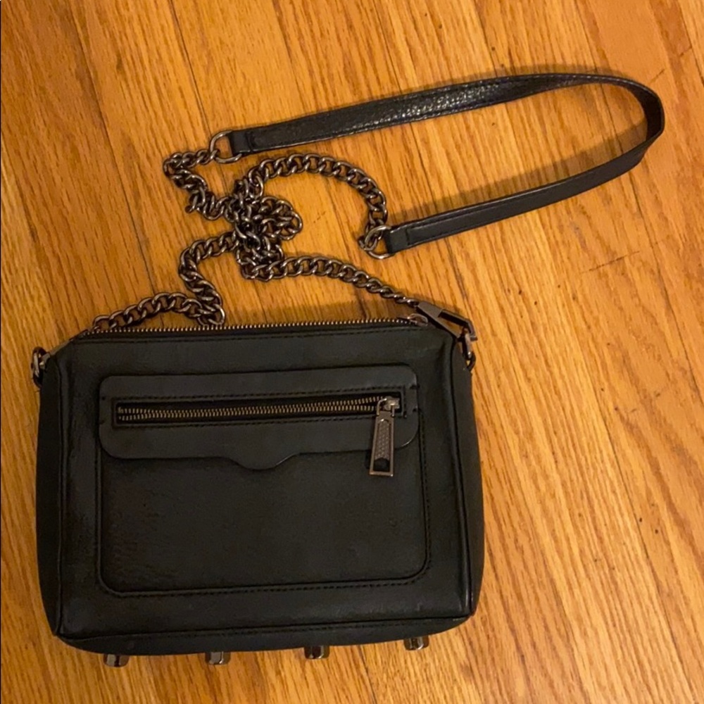 Rebecca Minkoff Black Suede Cross Body